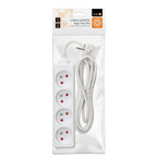 Extension cord KOBI LINEA 4gn/3m/Zu white Kobi