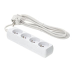 Extension cord KOBI LINEA 4gn/3m/Zu white Kobi