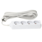 Extension cord KOBI LINEA 4gn/5m/Zu white Kobi