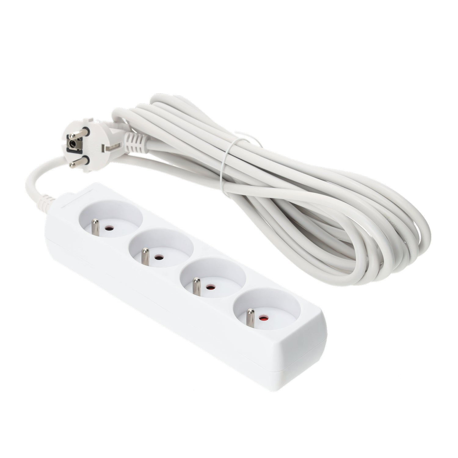 Extension cord KOBI LINEA 4gn/5m/Zu white Kobi