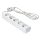 Extension cord KOBI LINEA 5gn/1,5m/Zu white Kobi