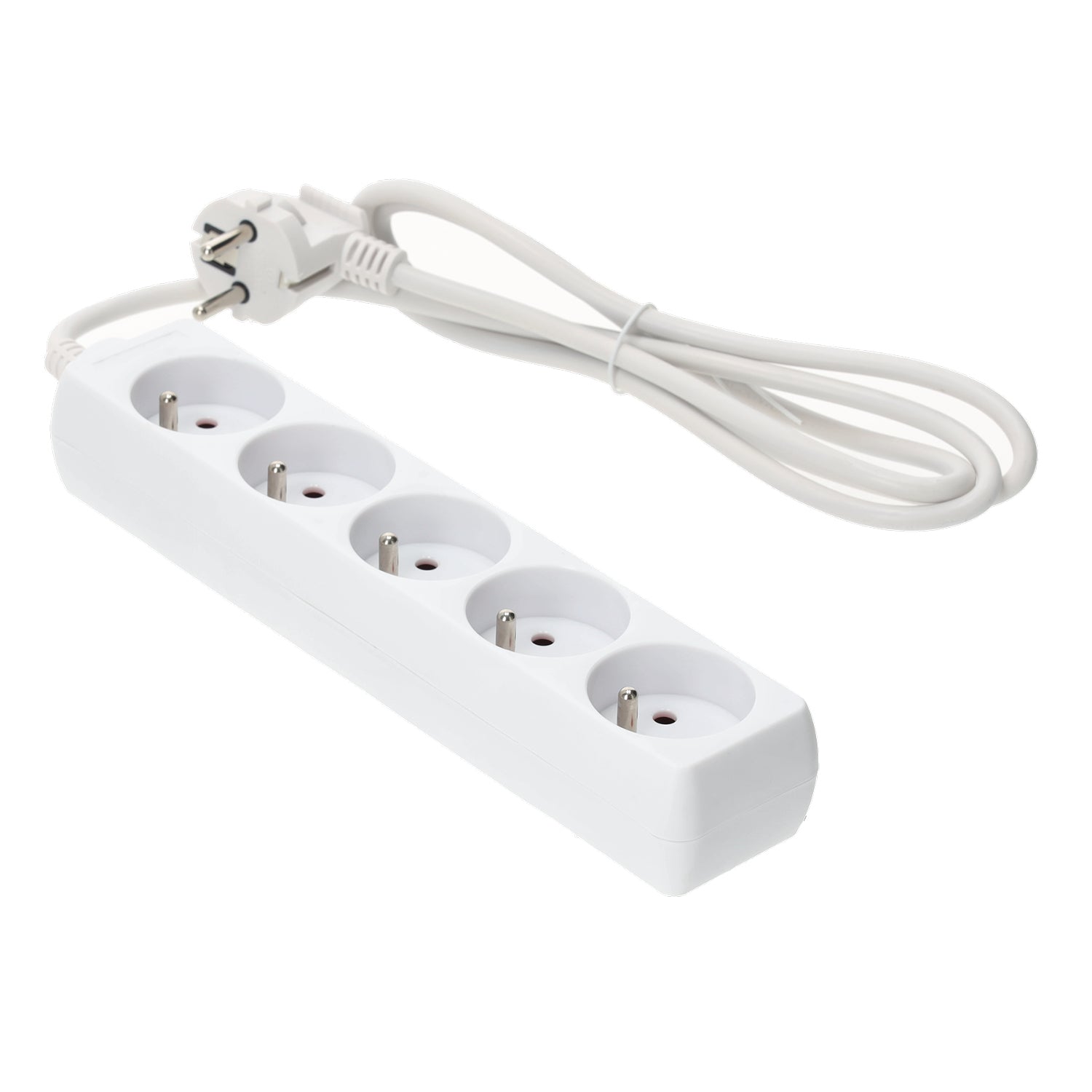 Extension cord KOBI LINEA 5gn/1,5m/Zu white Kobi