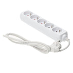 Extension cord KOBI LINEA 5gn/1,5m/Zu white Kobi