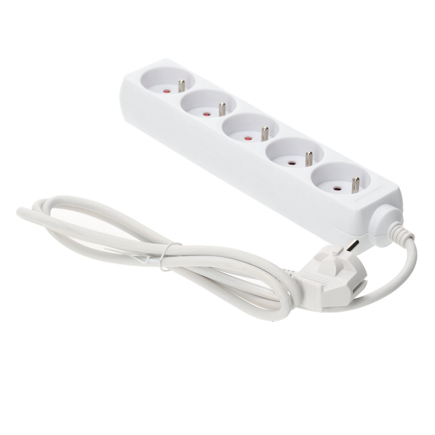 Extension cord KOBI LINEA 5gn/1,5m/Zu white Kobi