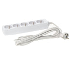 Extension cord KOBI LINEA 5gn/3m/Zu white Kobi
