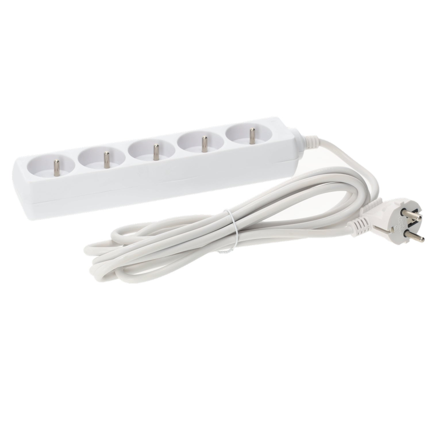 Extension cord KOBI LINEA 5gn/3m/Zu white Kobi