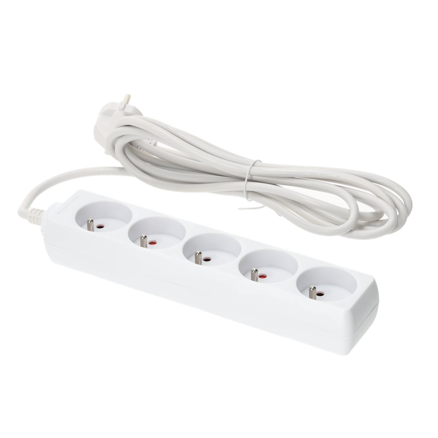 Extension cord KOBI LINEA 5gn/3m/Zu white Kobi