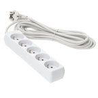Extension cord KOBI LINEA 5gn/5m/Zu white Kobi