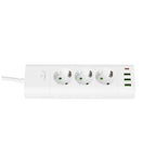 Extension cord KOBI LINEA PRO XC 3 sockets+3USB/1USB-C/3m/Zu+W white Kobi