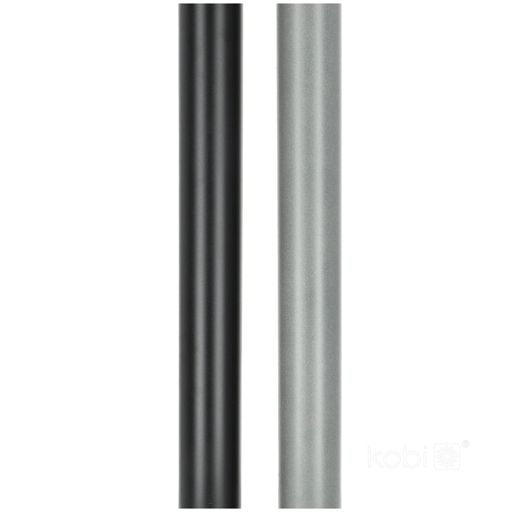 Middle pole BASE SV 1m Fi 76mm grey Kobi