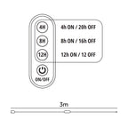 Power cord with LED controller GROWLY PC3 3M Kobi Design