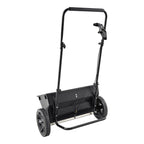 VEVOR Walk-Behind Push Spreader, 50LBS Capacity, Drop Spreader with Hopper Grate, 18 in Spreading Width & 30 Settings, 10 in All Terrain Tires, Garden & Lawn Spreaders for Seed, Fertilizer