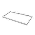Frame 63mm for panel LED 30x120 click black Kobi