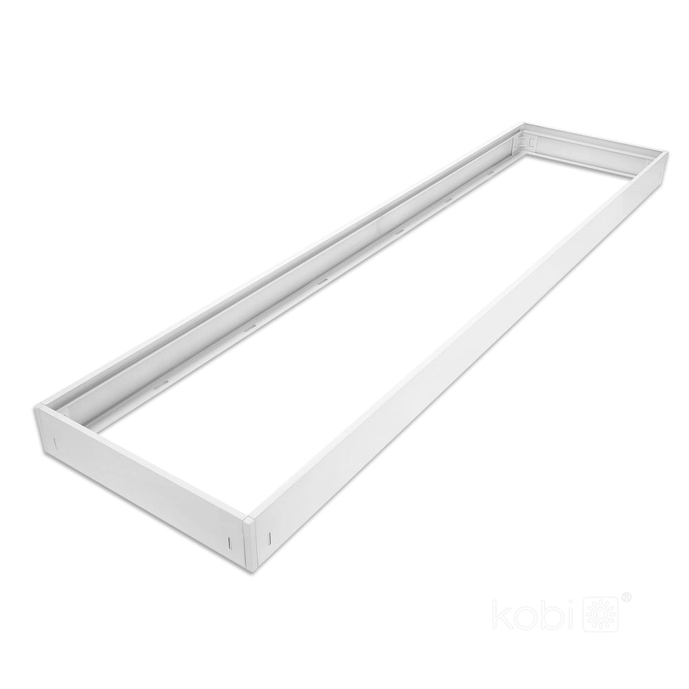 Frame 63mm for panel LED 30x120 click black Kobi