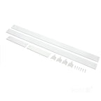 Frame 63mm for panel LED 30x120 click black Kobi