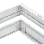 Frame 63mm for panel LED 30x120 click black Kobi