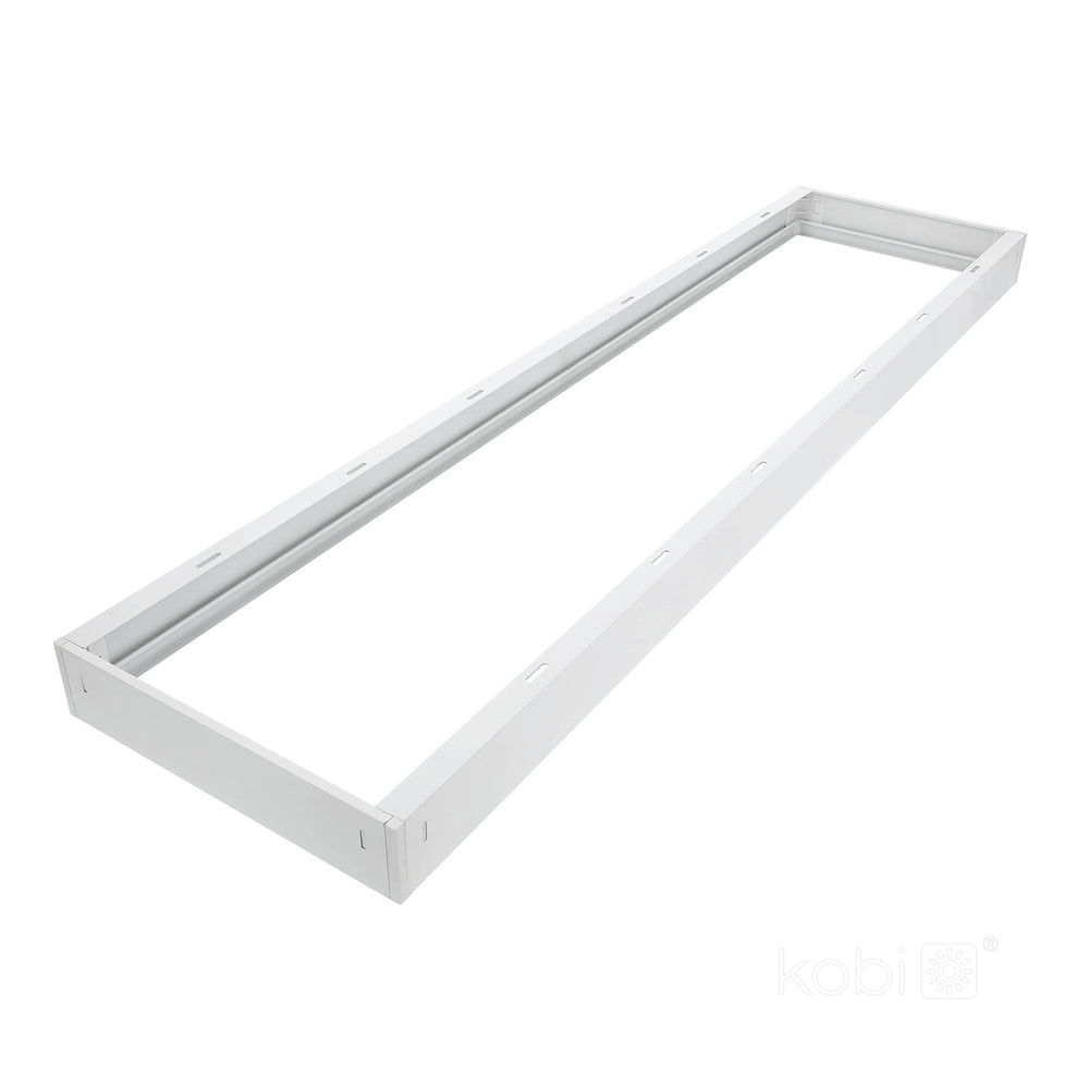 Frame 63mm for panel LED 30x120 click black Kobi