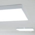 Frame 63mm for panel LED 60x60 click white Kobi