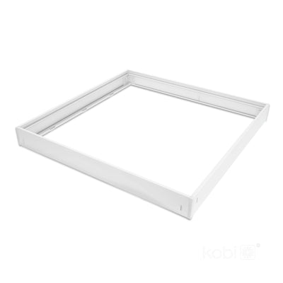 Frame 63mm for panel LED 60x60 click white Kobi