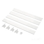Frame 63mm for panel LED 60x60 click white Kobi