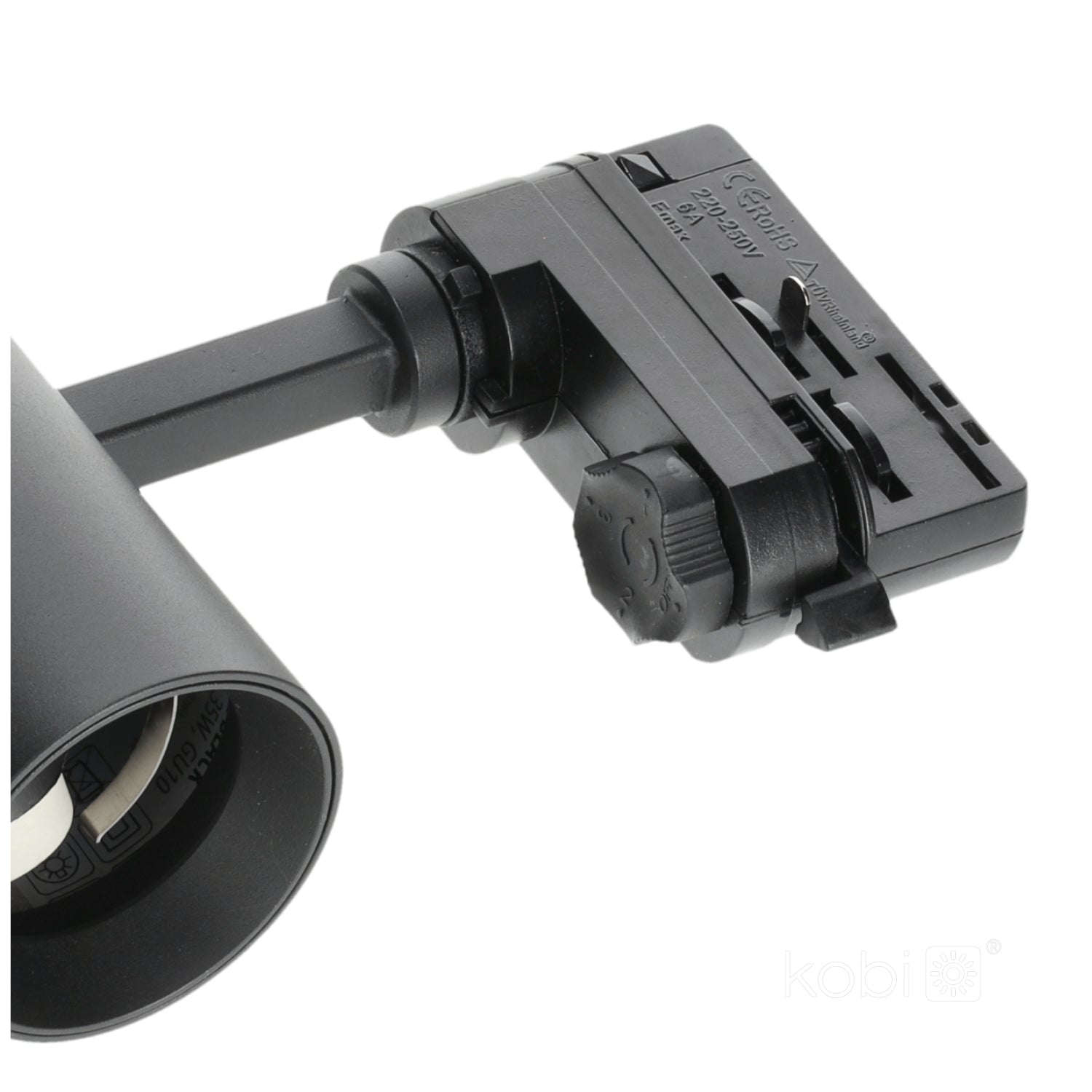 Track spotlight NEXTRACK S-LINE 1xGU10 black Kobi