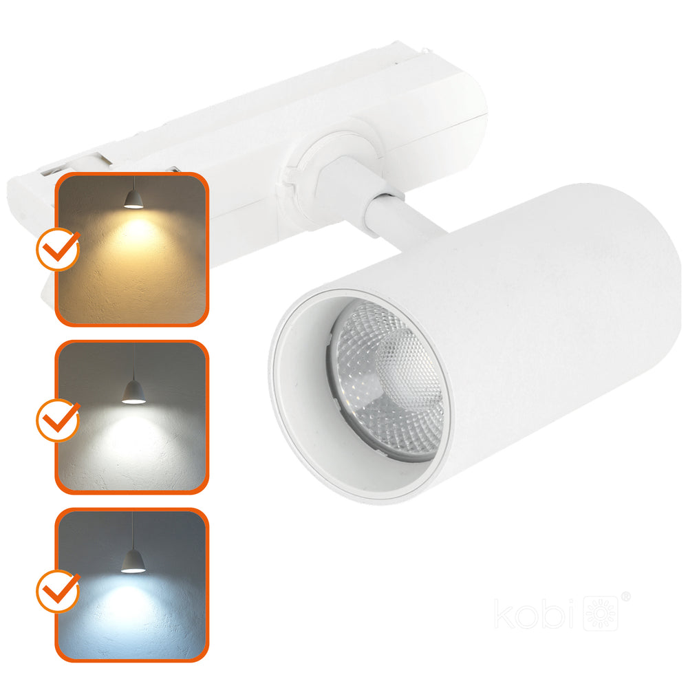 Track spotlight LED NEXTRACK CORE 10W 3CCT 36° white Kobi Pro
