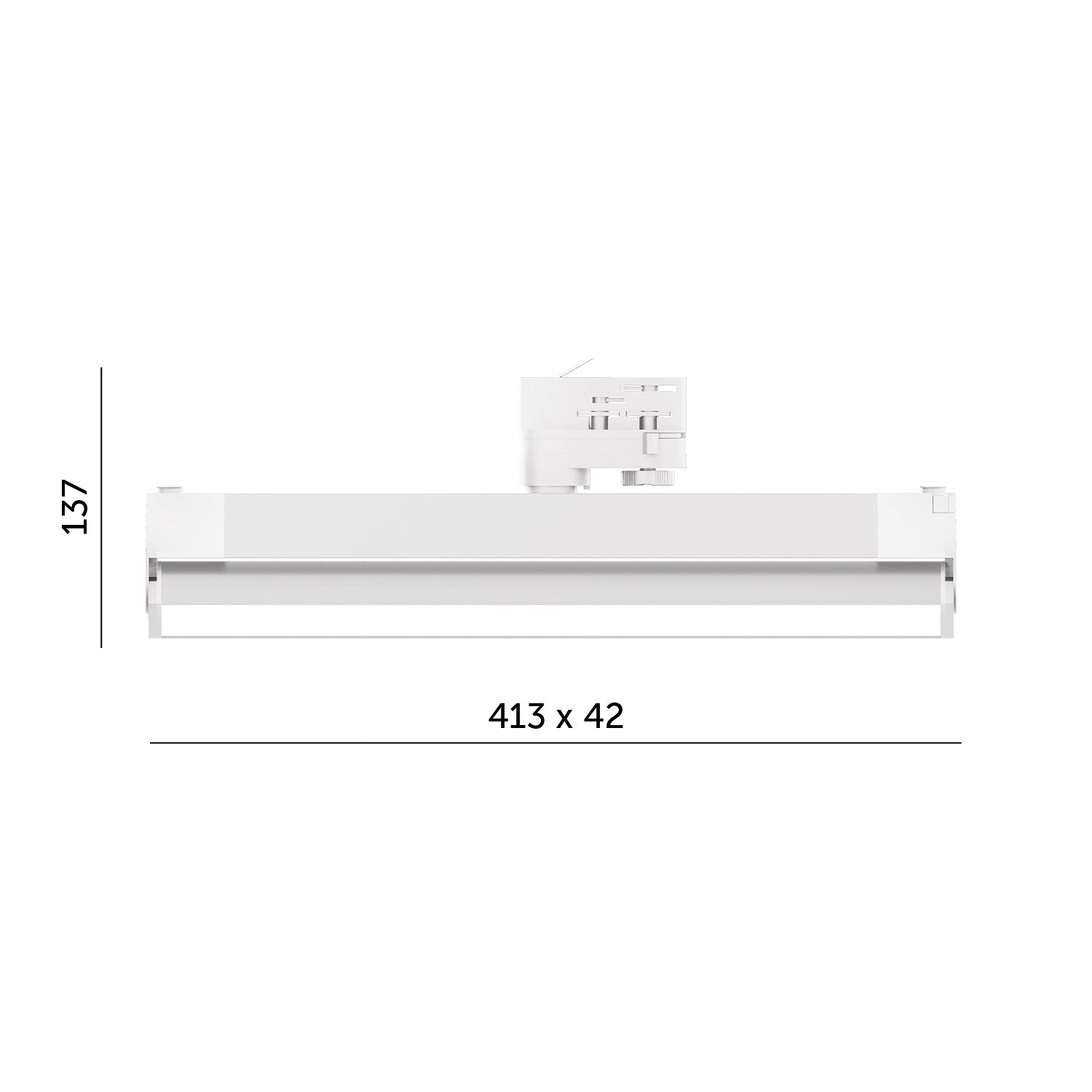 Track spotlight LED NEXTRACK LINE 36W 4000K white Kobi