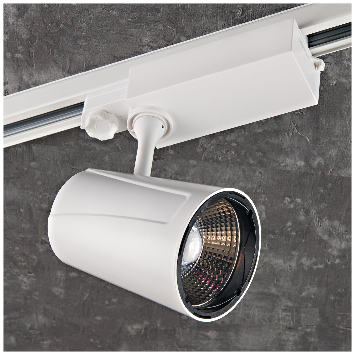 Track spotlight LED NEXTRACK NT1 30W 3400K 45° white Kobi Pro