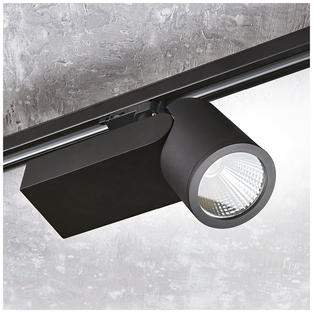 Track spotlight LED NEXTRACK NT5 28W 3000K 15° black Kobi Pro