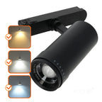 Track spotlight LED NEXTRACK VISION 20W 3CCT 30-60° black Kobi Pro