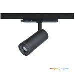 Track spotlight LED NEXTRACK VISION 20W 3CCT 30-60° black Kobi Pro