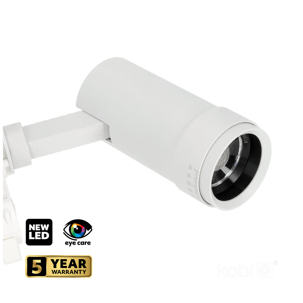 Track spotlight LED NEXTRACK VISION 30W 3CCT 30-60° white Kobi Pro