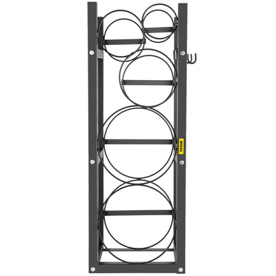 VEVOR Refrigerant Tank Rack with 2x30lb and Other 3 Saving Space Cylinder Tank Rack 35x13x14-inch Refrigerant Cylinder Rack Gas Cylinder Racks and Holders for Gas Oxygen Nitrogen Storage