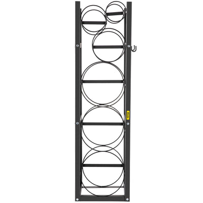 VEVOR Refrigerant Tank Rack with 3x30lb and Other 3 Saving Space, Cylinder Tank Rack 46x13x4-inch, Refrigerant Cylinder Rack Gas Cylinder Racks and Holders, for Gas Oxygen Nitrogen Storage