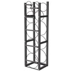 VEVOR Refrigerant Tank Rack with 3x30lb and Other 3 Saving Space, Cylinder Tank Rack 46x13x4-inch, Refrigerant Cylinder Rack Gas Cylinder Racks and Holders, for Gas Oxygen Nitrogen Storage