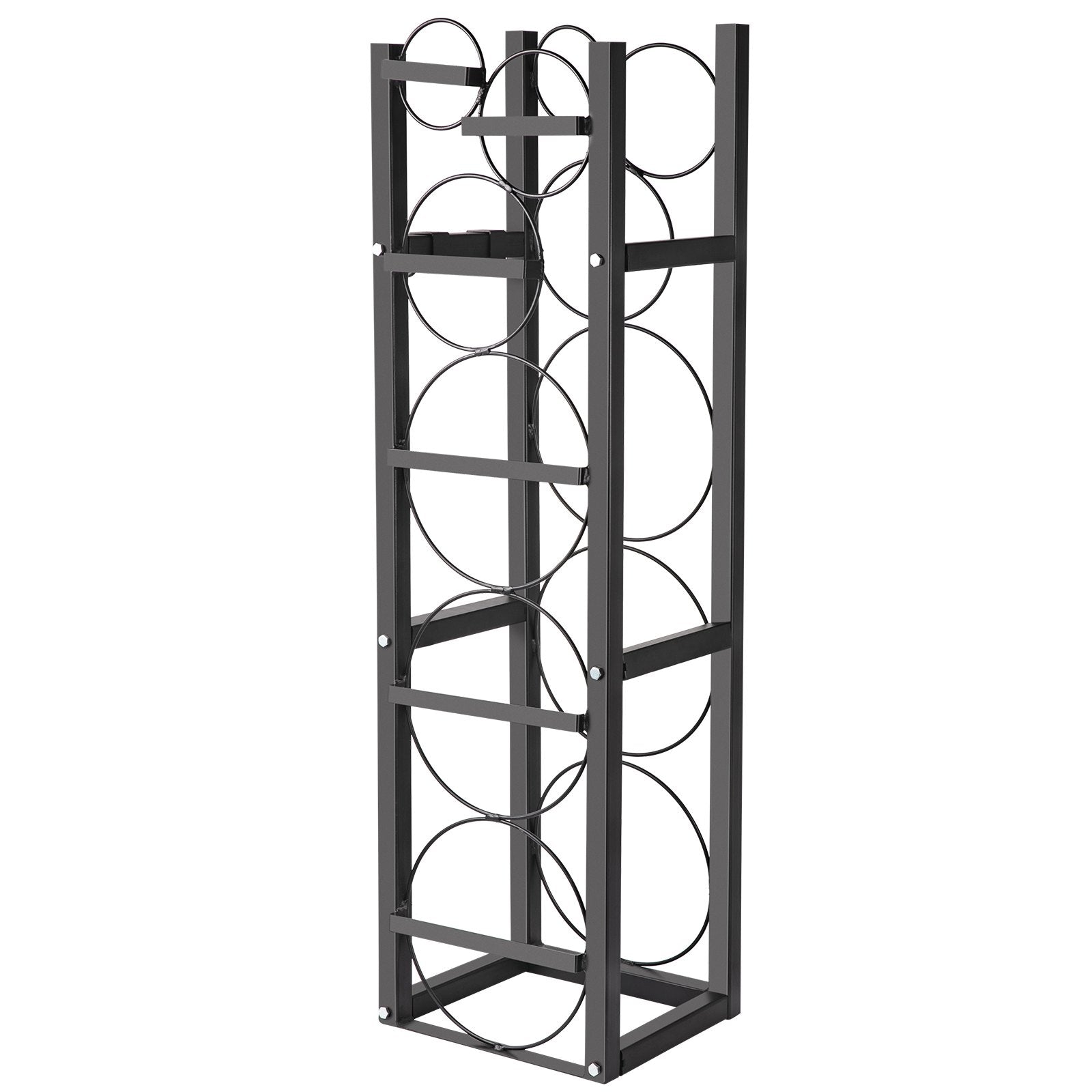VEVOR Refrigerant Tank Rack with 3x30lb and Other 3 Saving Space, Cylinder Tank Rack 46x13x4-inch, Refrigerant Cylinder Rack Gas Cylinder Racks and Holders, for Gas Oxygen Nitrogen Storage