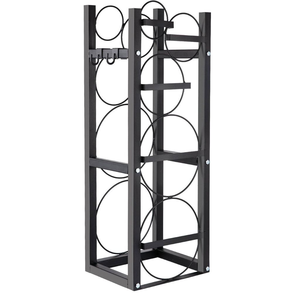 VEVOR Refrigerant Tank Rack with 2x30lb and Other 3 Saving Space Cylinder Tank Rack 35x13x14-inch Refrigerant Cylinder Rack Gas Cylinder Racks and Holders for Gas Oxygen Nitrogen Storage