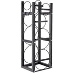 VEVOR Refrigerant Tank Rack with 2x30lb and Other 3 Saving Space Cylinder Tank Rack 35x13x14-inch Refrigerant Cylinder Rack Gas Cylinder Racks and Holders for Gas Oxygen Nitrogen Storage