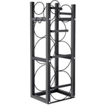 VEVOR Refrigerant Tank Rack with 2x30lb and Other 3 Saving Space Cylinder Tank Rack 35x13x14-inch Refrigerant Cylinder Rack Gas Cylinder Racks and Holders for Gas Oxygen Nitrogen Storage