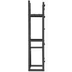 VEVOR Refrigerant Tank Rack with 1x50lb, 2x30lb and 3 Small Bottles Cylinder Tank Rack, 48.5x15x11 inch Refrigerant Cylinder Rack Gas Cylinder Racks and Holders for Gas Oxygen Nitrogen Storage