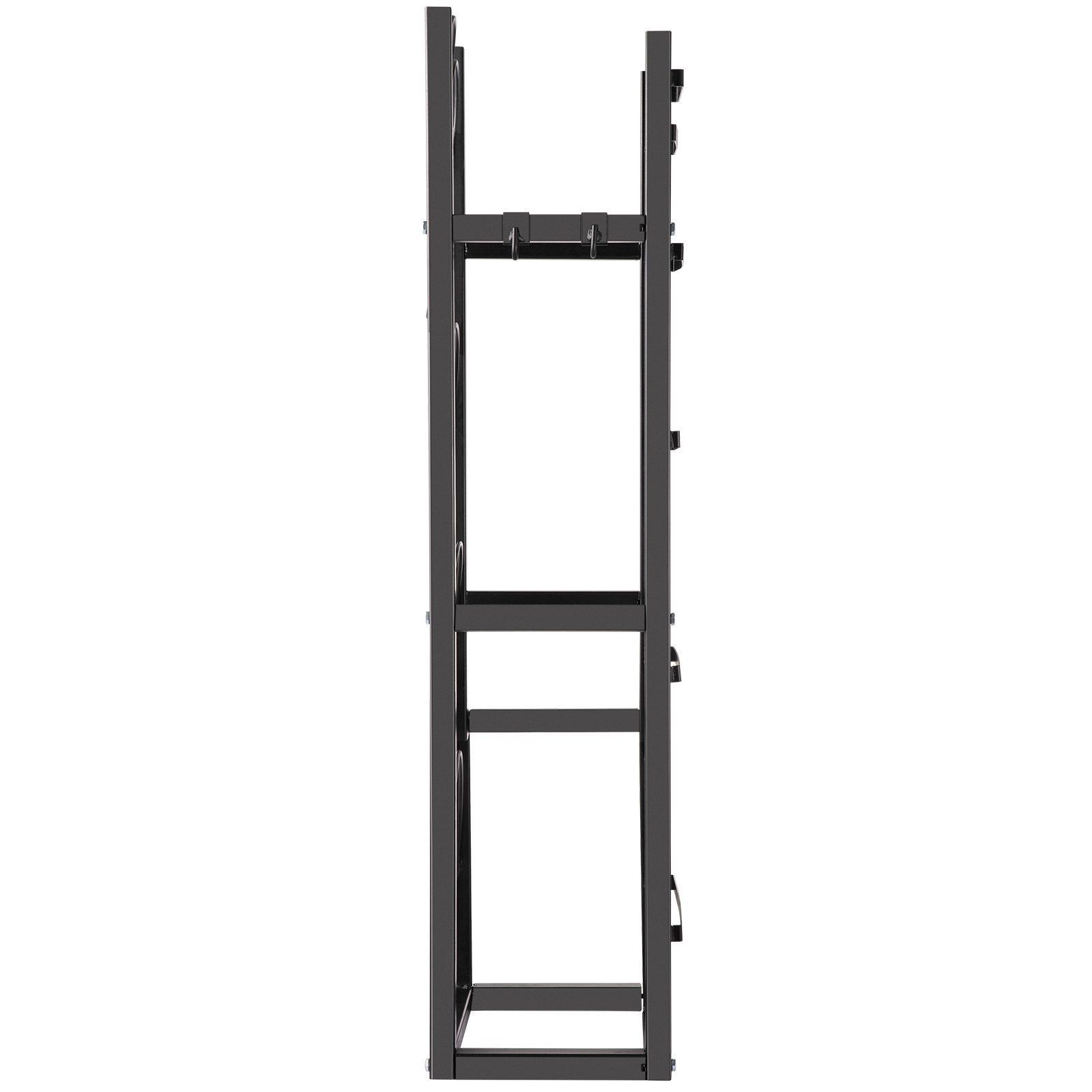 VEVOR Refrigerant Tank Rack with 1x50lb, 2x30lb and 3 Small Bottles Cylinder Tank Rack, 48.5x15x11 inch Refrigerant Cylinder Rack Gas Cylinder Racks and Holders for Gas Oxygen Nitrogen Storage