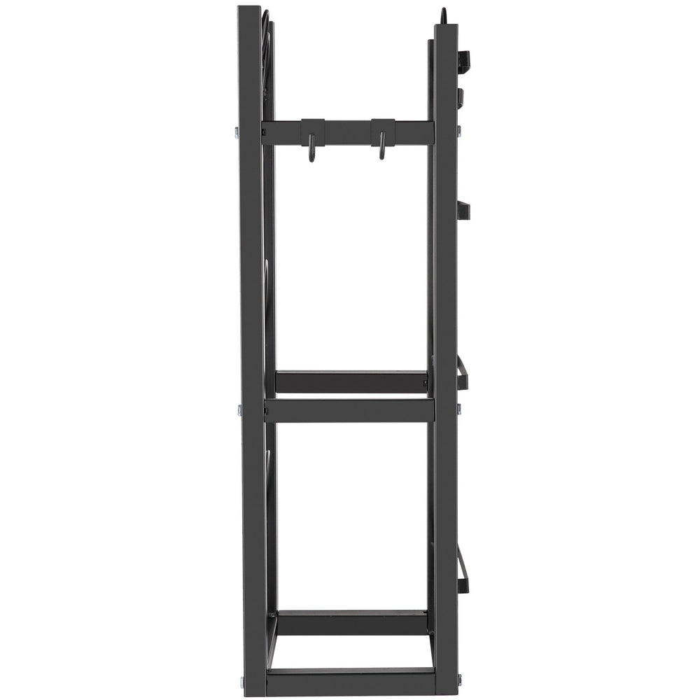 VEVOR Refrigerant Tank Rack with 2x30lb and Other 3 Saving Space Cylinder Tank Rack 35x13x14-inch Refrigerant Cylinder Rack Gas Cylinder Racks and Holders for Gas Oxygen Nitrogen Storage
