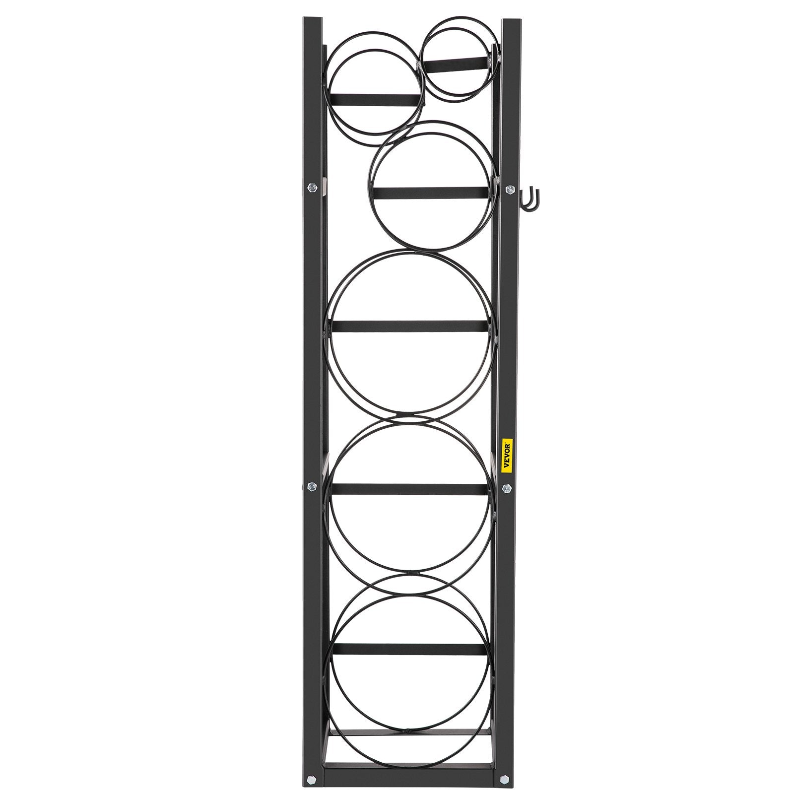 VEVOR Refrigerant Tank Rack with 3x30lb and Other 3 Saving Space, Cylinder Tank Rack 46x13x4-inch, Refrigerant Cylinder Rack Gas Cylinder Racks and Holders, for Gas Oxygen Nitrogen Storage