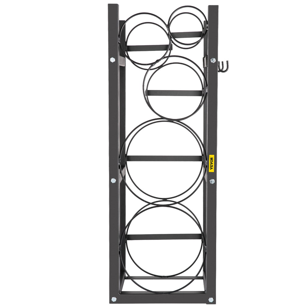VEVOR Refrigerant Tank Rack with 2x30lb and Other 3 Saving Space Cylinder Tank Rack 35x13x14-inch Refrigerant Cylinder Rack Gas Cylinder Racks and Holders for Gas Oxygen Nitrogen Storage