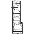 VEVOR Refrigerant Tank Rack with 1x50lb, 2x30lb and 3 Small Bottles Cylinder Tank Rack, 48.5x15x11 inch Refrigerant Cylinder Rack Gas Cylinder Racks and Holders for Gas Oxygen Nitrogen Storage