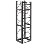 VEVOR Refrigerant Tank Rack with 3x30lb and Other 3 Saving Space, Cylinder Tank Rack 46x13x4-inch, Refrigerant Cylinder Rack Gas Cylinder Racks and Holders, for Gas Oxygen Nitrogen Storage