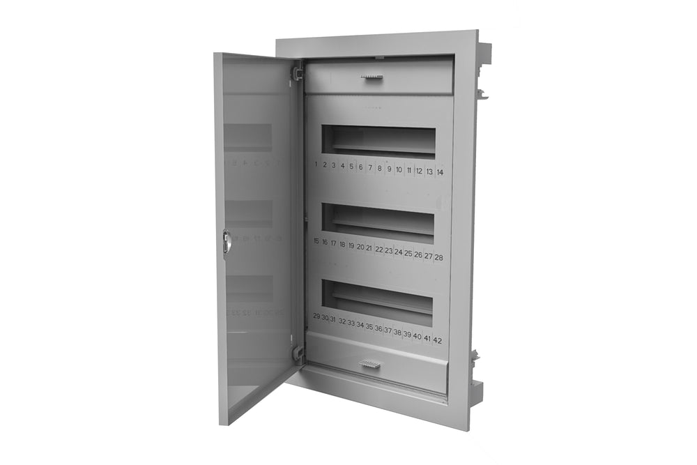 Rozdzielnica modułowa 3x12 podtynkowa RO- 3 z metalowymi drzwiami IP40 (z N+PE)