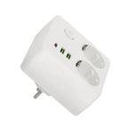 Splitter LINEA PRO FL2 2 sockets+2USB/1USB-C white Kobi