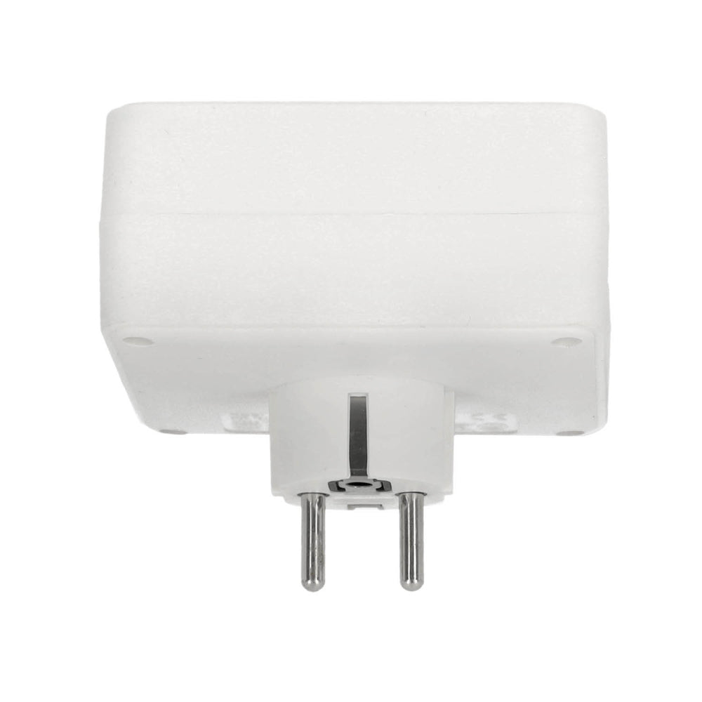 Splitter LINEA PRO FL2 2 sockets+2USB/1USB-C white Kobi