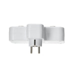 Splitter LINEA PRO FL3 2 sockets+2USB/1USB-C 4000K white Kobi